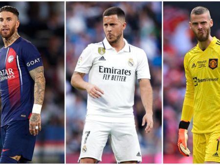 De Gea, Hazard, Ramos va dàn sao 0 đồng chật vật tìm bến đỗ